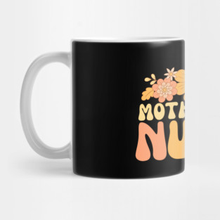 Retro Mother Baby Nurse Postpartum Mug