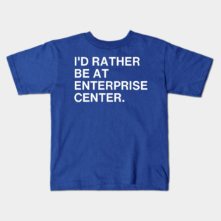 Enterprise Center Kids T-Shirt