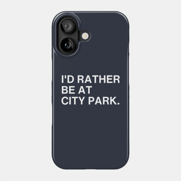 CityPark Phone Case by Litehouse Tees