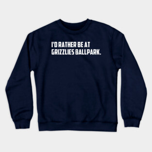 Grizzlies Ballpark Crewneck Sweatshirt