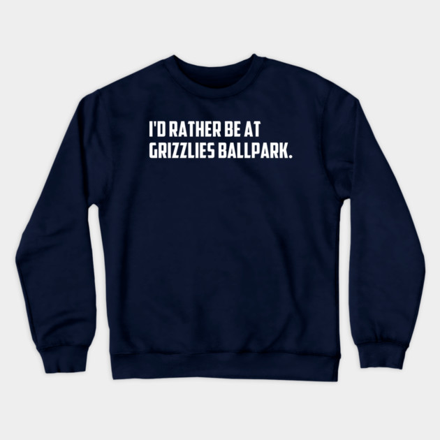 Grizzlies Ballpark Crewneck Sweatshirt by Litehouse Tees