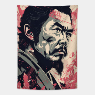 Toshiro Mifune - Seven Samurai Tapestry