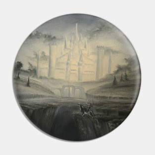 Castle in Twilight Pin