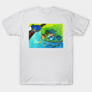 Harvest Moon Fishing T-Shirt