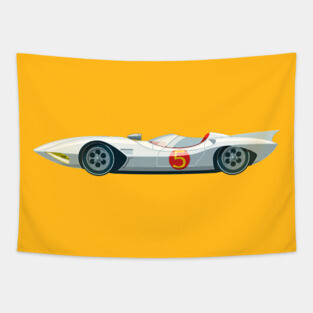 Speed Racer Mach 5 Tapestry