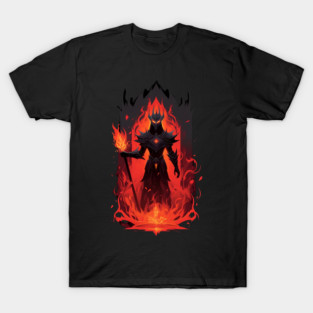 Lord of Darkness - Realm of Fire - Fantasy T-Shirt