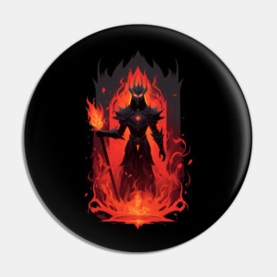 Lord of Darkness - Realm of Fire - Fantasy Pin