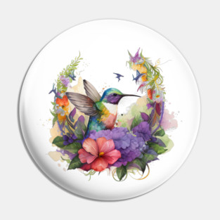 Hummingbird Pin