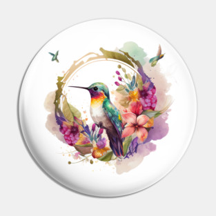 Hummingbird Pin