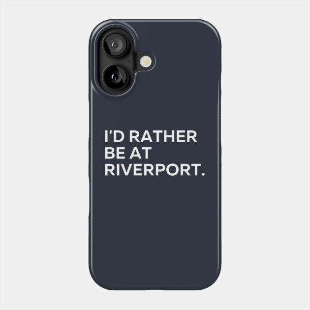 Riverport Phone Case by Litehouse Tees