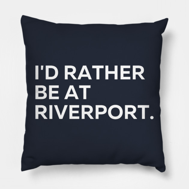 Riverport Pillow by Litehouse Tees