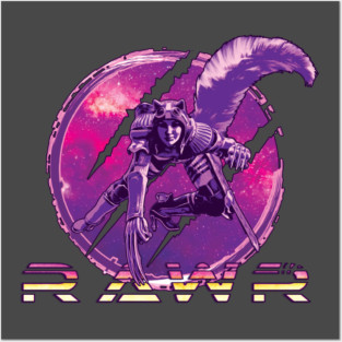 RAWR Posters and Art