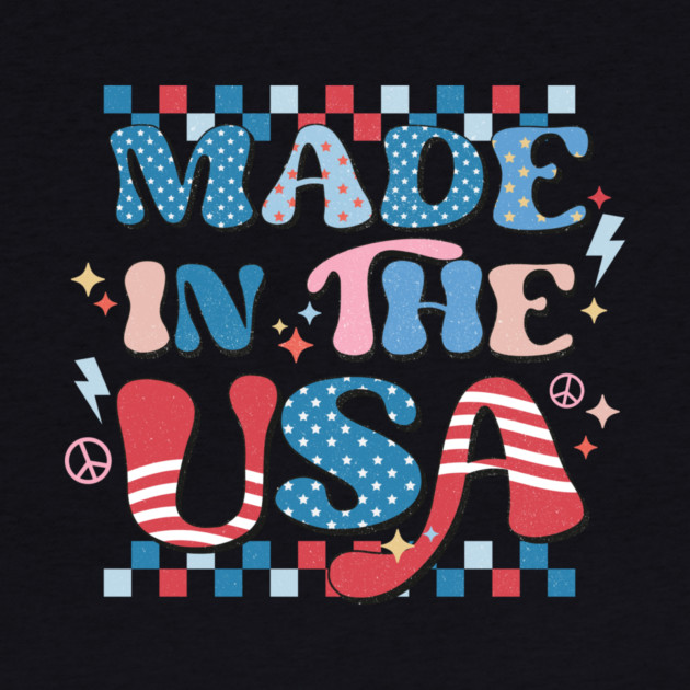 Made in United States 4th July by The WYLD Tribe