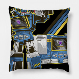Soundwave G1 Retro Pillow