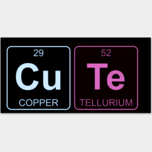 Cute - Periodic Table Posters and Art