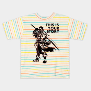 Final Fantasy X Sir Auron Kids T-Shirt