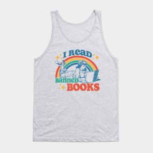 I Read Banned Books Tank Top