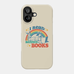 I Read Banned Books Phone Case