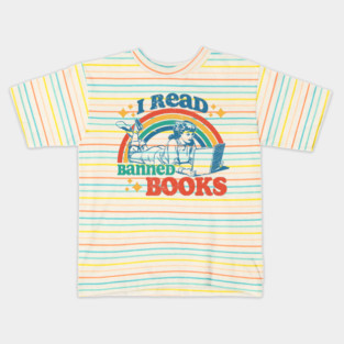 I Read Banned Books Kids T-Shirt