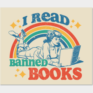 I Read Banned Books Posters and Art