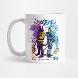 KREATE King Lion vs Splash Dragon Mug