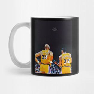 Magic Johnson and Kareem Abdul-Jabbar Mug