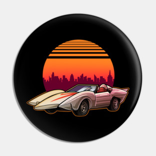 Go Speed Racer! Artwork Pin