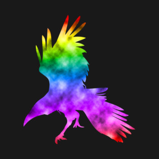 Rainbow Raven T-Shirt