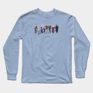 Succession Characters Long Sleeve T-Shirt