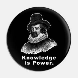 Knowledge is Power Pin
