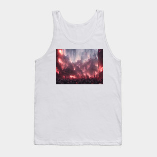 Orc horde storming a city Tank Top