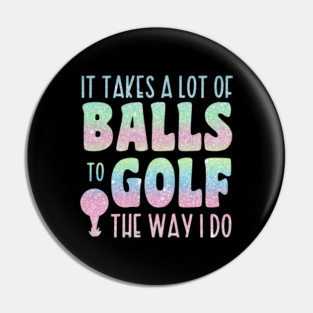Golfing Pin