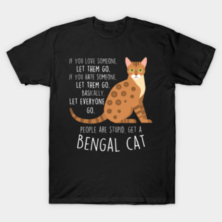 Get a Bengal Cat T-Shirt
