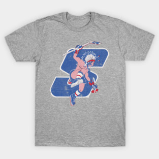 Springfield Indians ==== Minor Professional Hockey T-Shirt