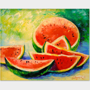 Watermelon Posters and Art