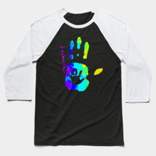 Stop Child Abuse Tie Dye I Can Do All Things Baseball T-Shirt
