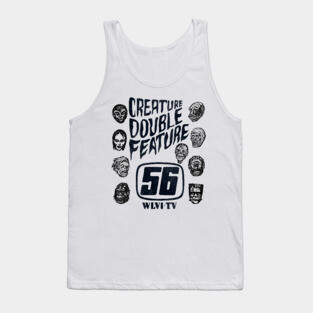 Creature Double Feature Classic Monsters Tank Top