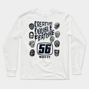 Creature Double Feature Classic Monsters Long Sleeve T-Shirt
