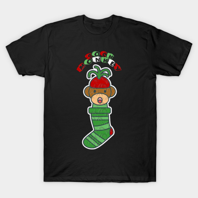 Sock monkey T-Shirt by Db Printed