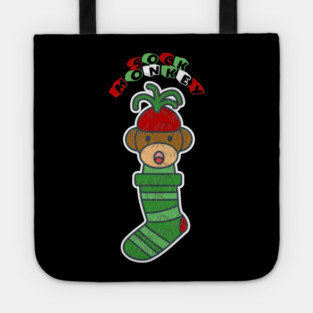 Sock monkey Tote