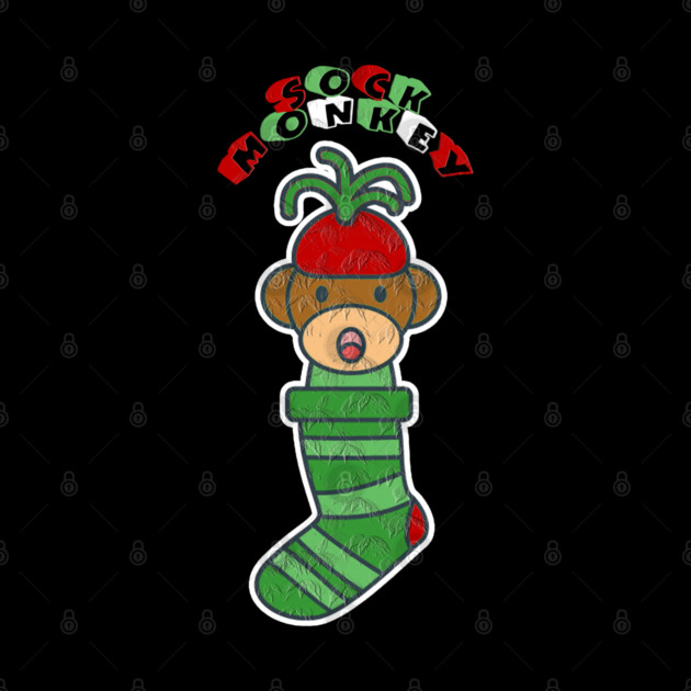Sock monkey by Db Printed