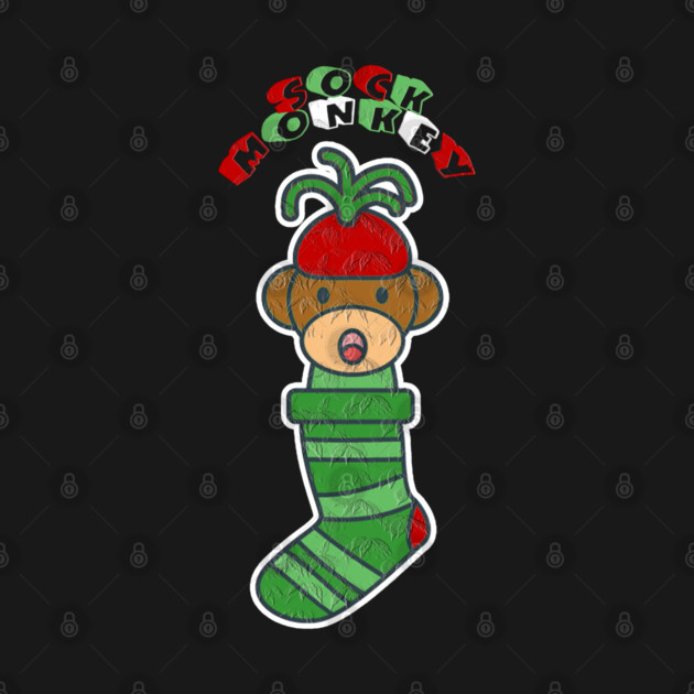 Sock monkey by Db Printed