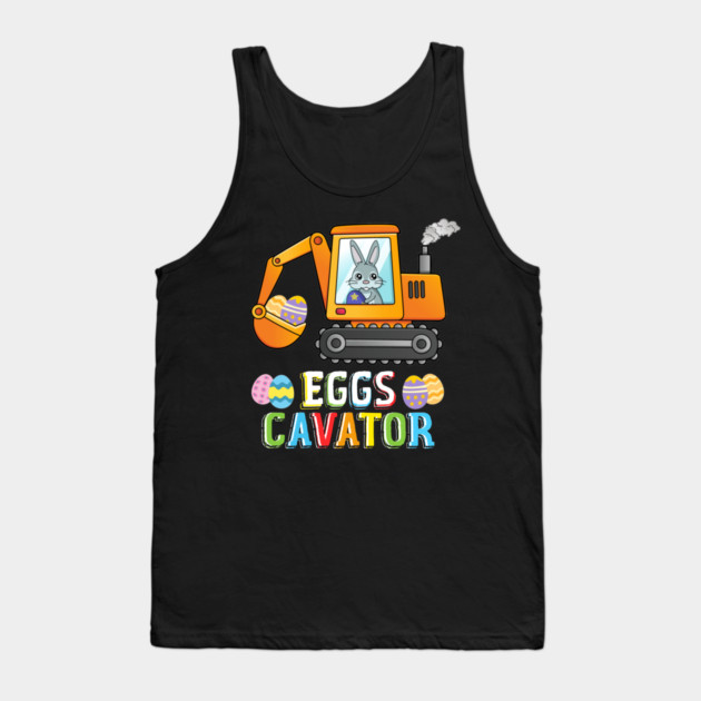 Eggs Cavator Tank Top by Db Printed