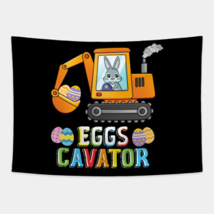 Eggs Cavator Tapestry