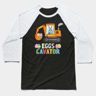 Eggs Cavator Baseball T-Shirt