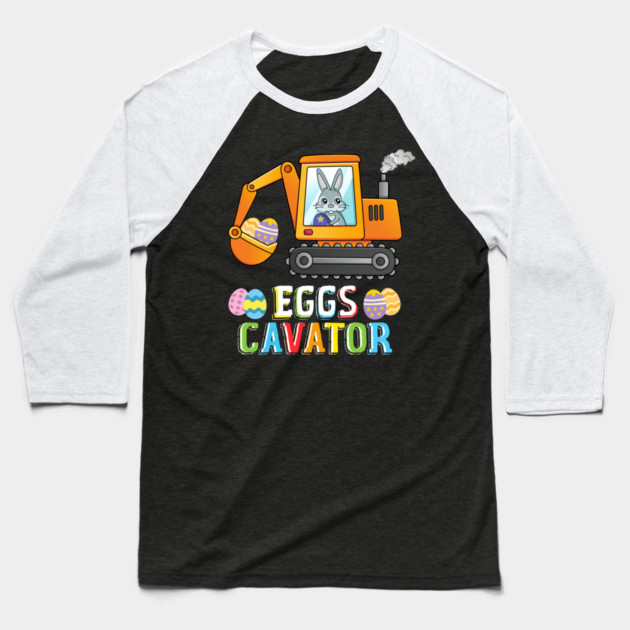 Eggs Cavator Baseball T-Shirt by Db Printed