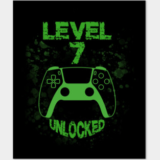 Level 7 Unlocked Posters and Art