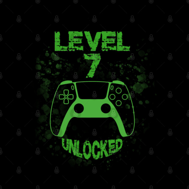Level 7 Unlocked by Db Printed