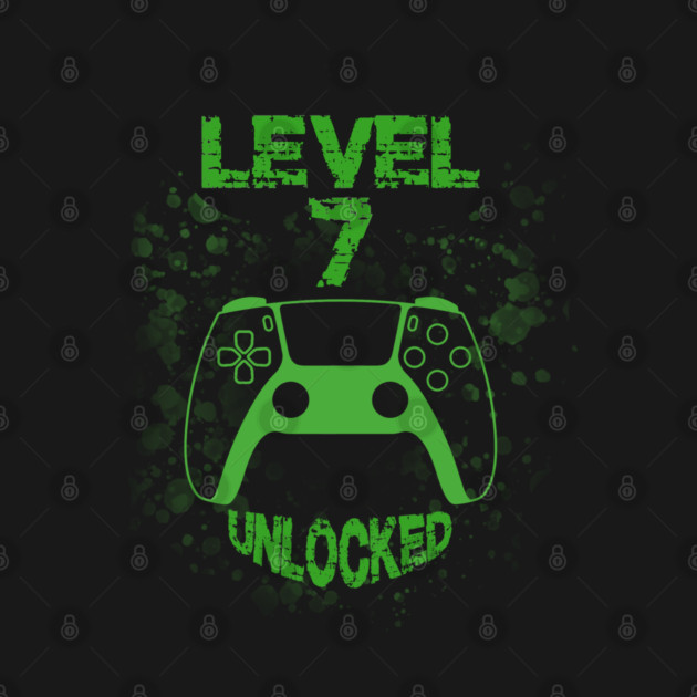Level 7 Unlocked by Db Printed