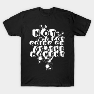 NOT A LOT GOING ON AT THE MOMENT T-Shirt